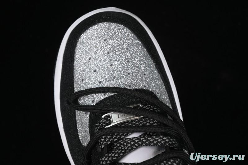 Nike Air Force 1 '07 Low Cleanfit High Street Retro Style Patchwork Starry Sky Full Diamond Lace-Up Low-Top Casual Sneakers - ZH0316-033