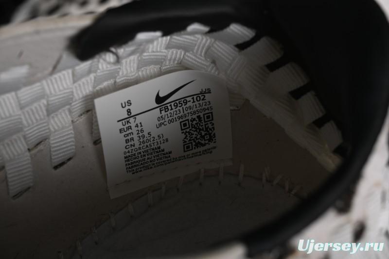 Nike Air Footscape Woven Asymmetrical Weave Slip-Resistant Low-Top Lifestyle Casual Shoes - FB1959-102