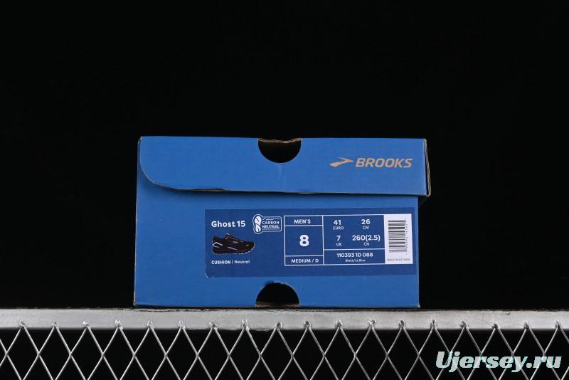 Brooks Ghost 15 Low-Cut Breathable Cushioned Support Running Shoes - 1103931D088