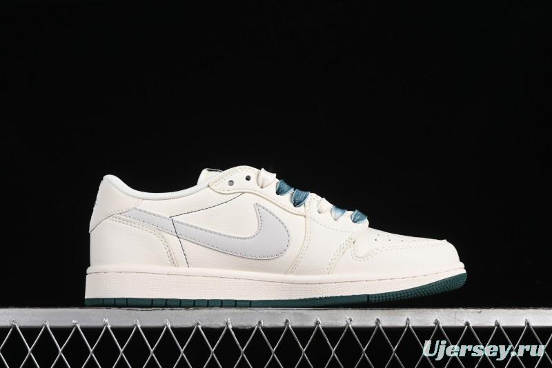 Nike Travis Scott x Fragment Design x Air Jordan 1 Low AJ1 Bape Collaboration - XY2688-100