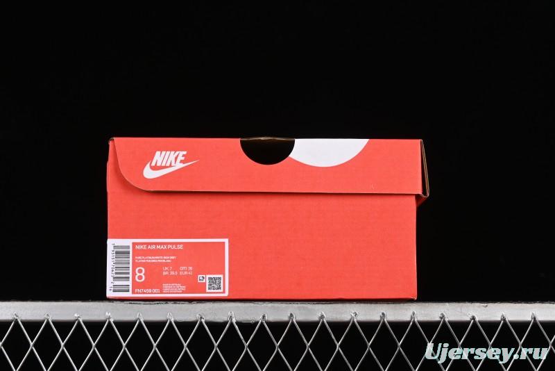 Nike Air Max Pulse Running Shoes with Oversized Air Cushion for Breathability - FN7459-001