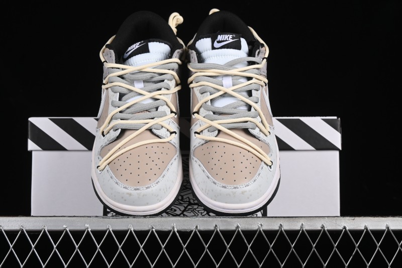 Nike Dunk Low "Joker" Speed Space Breaker White Grey SB Strap Casual Skate Shoes - DD1391-100