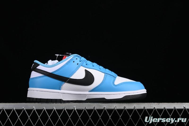 Nike Dunk Low Next Nature "N7" SB Casual Skate Shoes with Vibrant Color Blocking - HJ9088-488