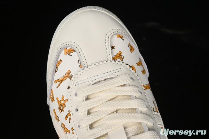 Onitsuka Tiger Mexico 66 Low-Top Leisure Running Shoes with Full-Grain Leather Upper - 1183B785-100