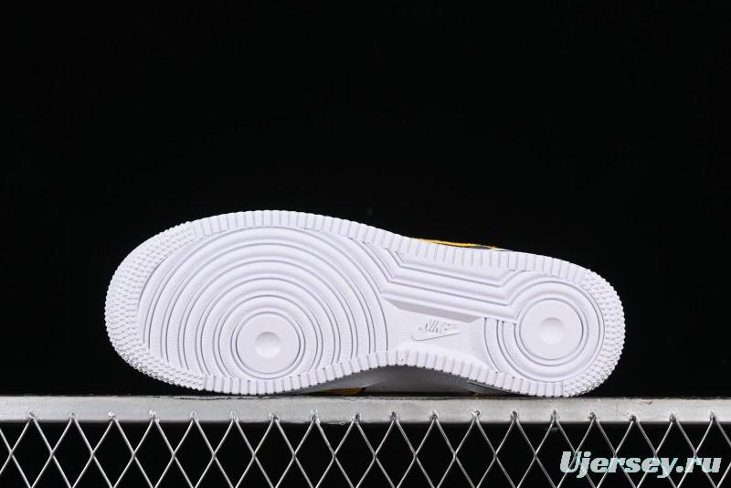 Nike Air Force 1 '07 Low DIY Golden Dragon Embroidery Casual Sneakers - CW2288-202