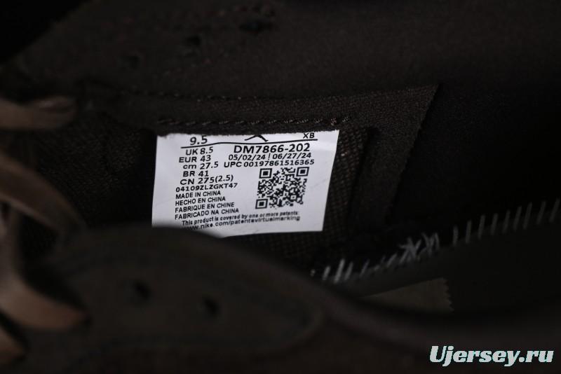 Nike Travis Scott x Air Jordan 1 Low OG AJ1 Reverse Swoosh Sneakers - DM7866-202