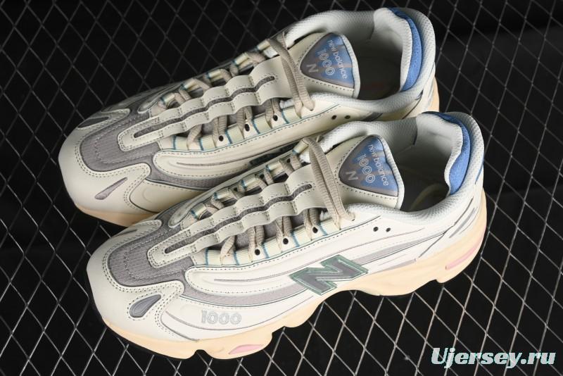 New Balance 1000 Series Retro Dad Style Low-Top Casual Running Shoes - M1000WA