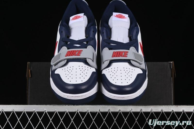 Nike Air Jordan Legacy AJ312 Low Top Sneakers with Triple Strap Design - CD7069-164