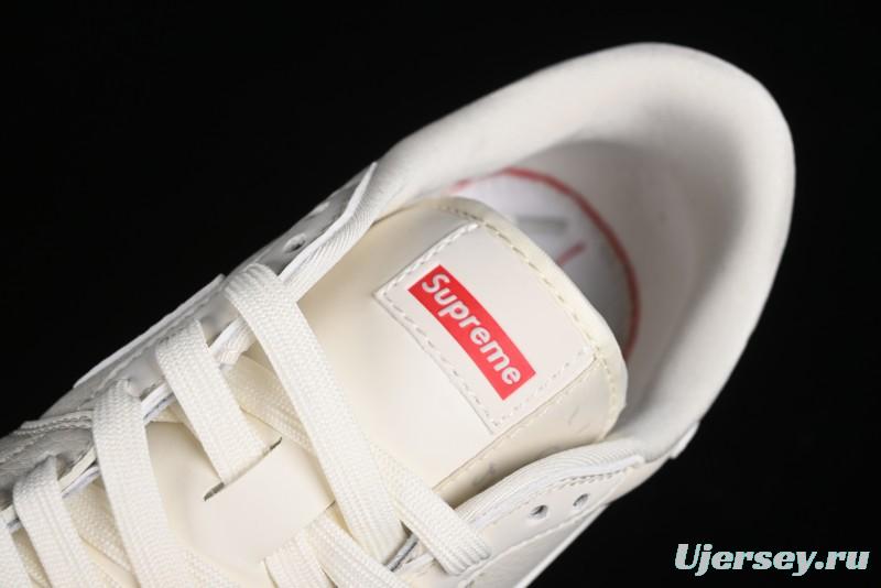 Nike Travis Scott x Fragment Design x Air Jordan 1 Low OG SP AJ1 Supreme Collaboration - Classic Off-White Low-Top Lifestyle Sneakers - XY2688-104