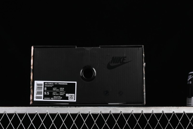 Nike Peaceminusone x Air Force 1 '07 Graffiti Casual Sneakers - AQ3692-003
