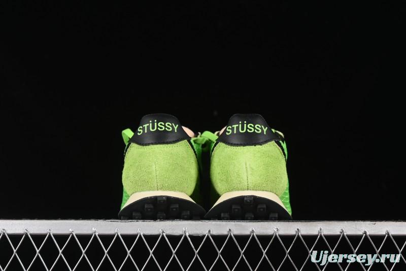 Nike Stussy Roshe Run LD-1000 Comfortable Versatile Non-Slip Durable Waffle Low-Top Casual Running Shoes - FQ5369-300