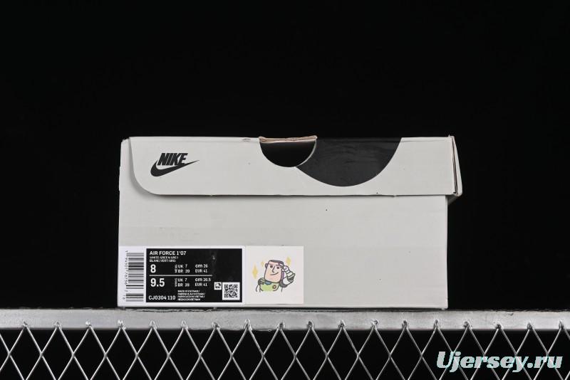 Nike Air Force 1 '07 Low Buzz Lightyear Casual Sneakers - CJ0304-110