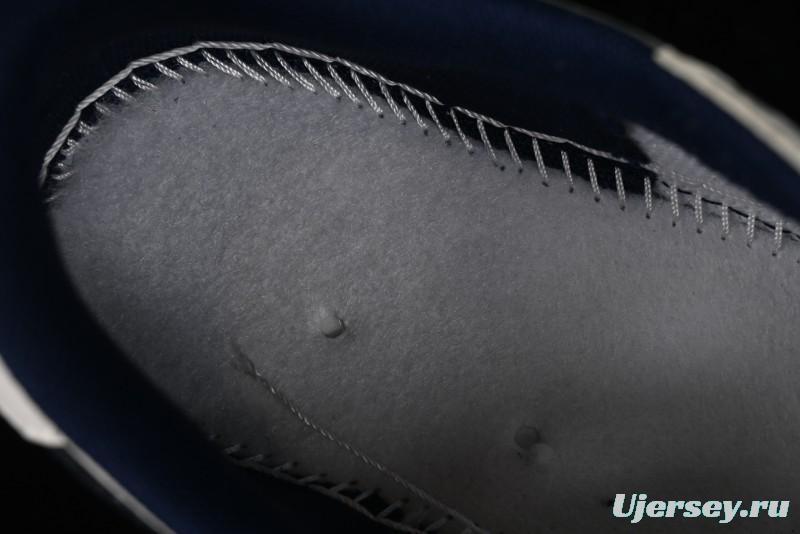 Nike Travis Scott x Fragment Design x Air Jordan 1 Low OG SP AJ1 Supreme Collaboration - White Navy Blue Low Top Casual Sneakers - XZ116