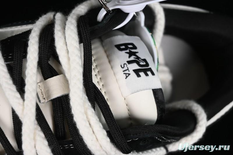 Nike SB Dunk Low BAPE Collaboration Strap Black Hook Anniversary Custom Low-Top Casual Sneakers - SJ2068-269