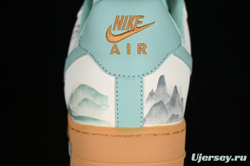 Nike Air Force 1 '07 Low Green Hill Casual Sneakers - XC2351-550