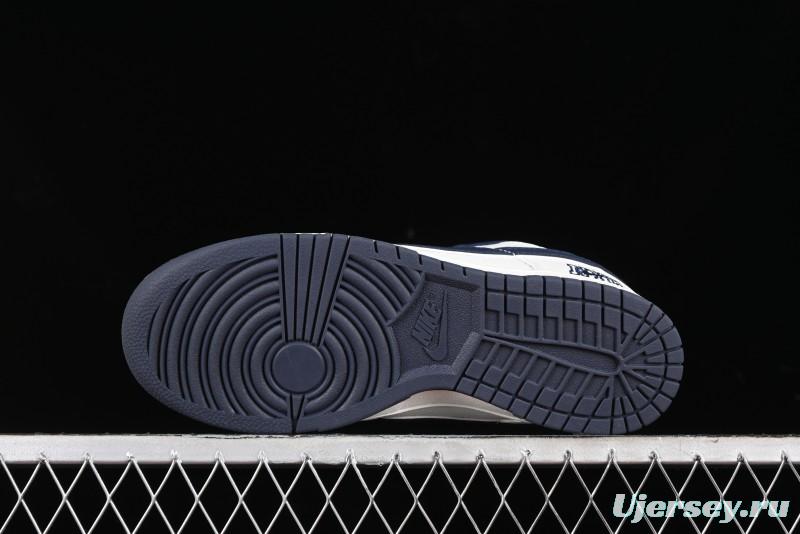 Nike SB Dunk Low NYC Collaboration Dark Blue Low-Top Casual Skateboarding Shoes - NC2103-303