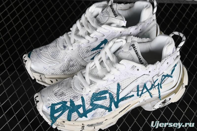 Balenciaga Runner Kith Four Color Retro Casual Shoes - W3RNY0133