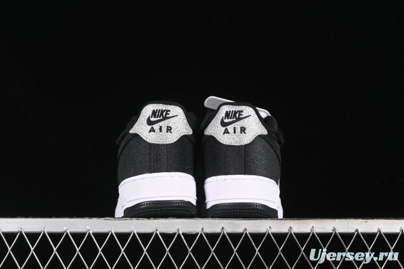 Nike Air Force 1 '07 Low Cleanfit High Street Retro Style Patchwork Starry Sky Full Diamond Lace-Up Low-Top Casual Sneakers - ZH0316-033