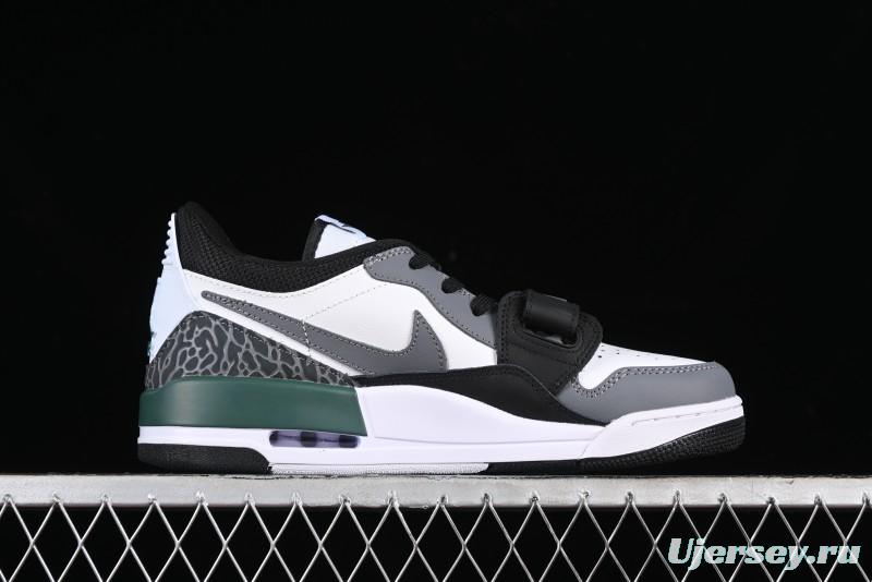 Nike Air Jordan Legacy AJ312 Low Top Sneakers with Triple Strap Design - CD7069-131