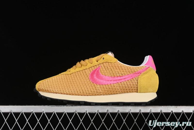 Stussy x Nike Roshe Run LD-1000 Comfortable Versatile Non-Slip Durable Waffle Low-Top Casual Running Shoes - FQ5369-700