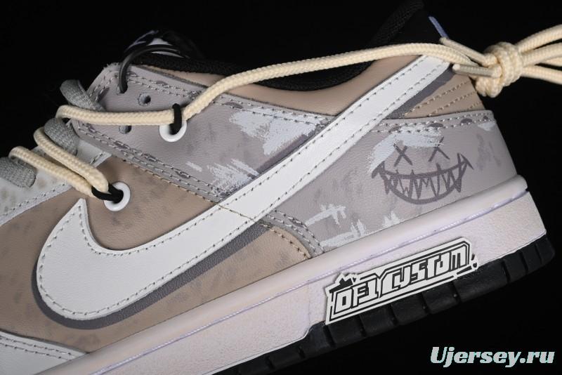 Nike Dunk Low "Joker" Speed Space Breaker White Grey SB Strap Casual Skate Shoes - DD1391-100