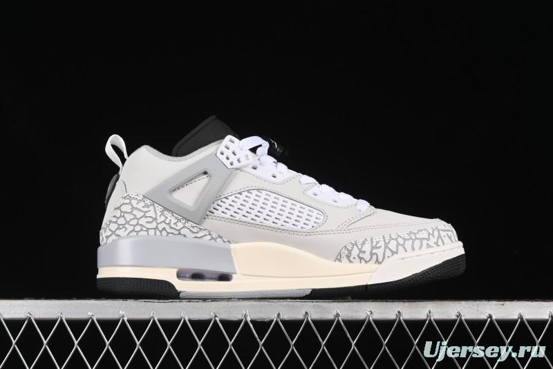 Nike Jordan Spizike Low AJ Hybrid Elements All Black Crackle Casual Sneakers - HQ1191-011