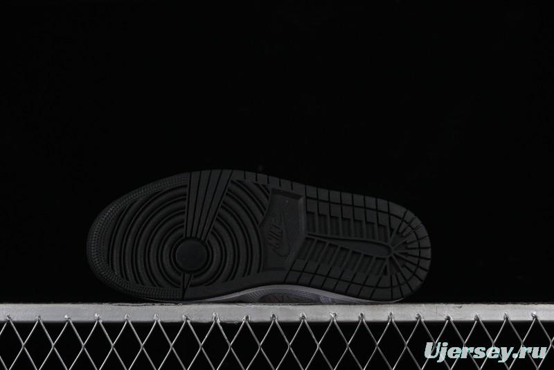 Nike Air Jordan 1 Low AJ1 White Mesh Retro Basketball Shoes - 338145-110