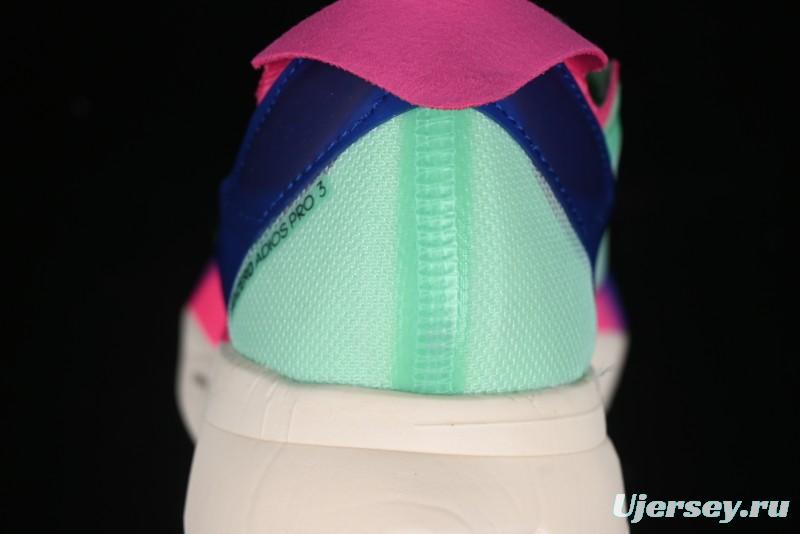 Adidas Adizero Adios Lightweight Breathable Low-Top Running Shoes - GW4249