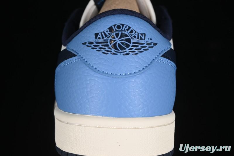 Nike Air Jordan 1 Low OG "Obsidian" Basketball Shoes - CZ0790-400