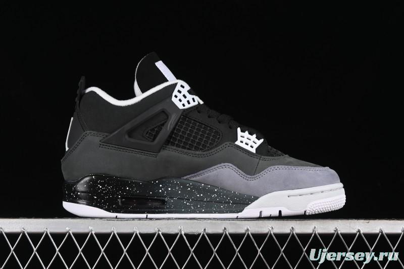 Nike Air Jordan 4 Retro Basketball Shoes Fear Pack - FQ8138-002