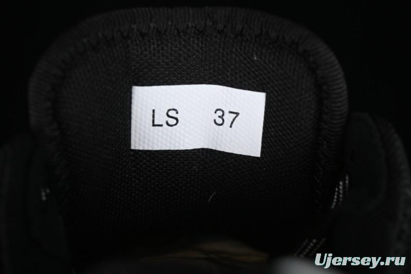 Dior Chrono Round Toe Lace-Up Lifestyle Casual Running Sneakers - 6865 BLACK WHITE