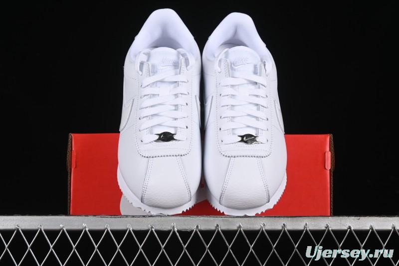 Nike Classic Cortez Leather Retro Running Shoes - FB6877-100
