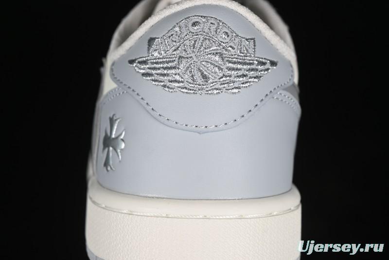 Nike Travis Scott x Fragment Design x Air Jordan 1 Low OG SP AJ1 Retro Sneakers - DM7866-016