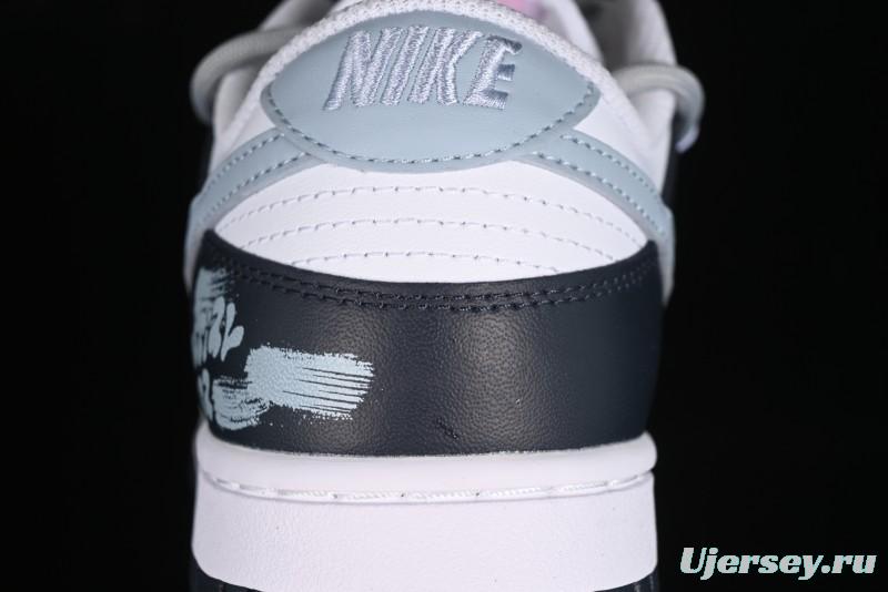 Nike Dunk Low Retro SB Graffiti Strap Casual Skate Shoes - FB9109-401