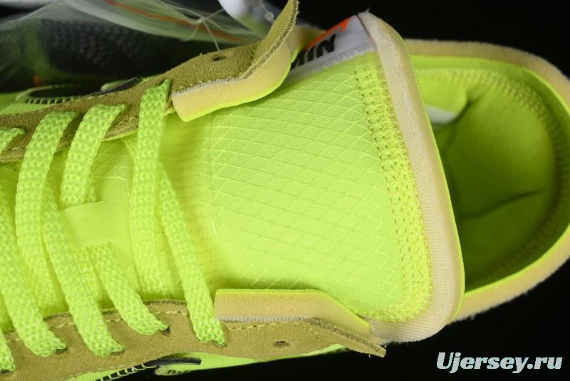 Nike Off White x Air Force 1 Low OW Transparent Yellow Sneakers - AO4606-700