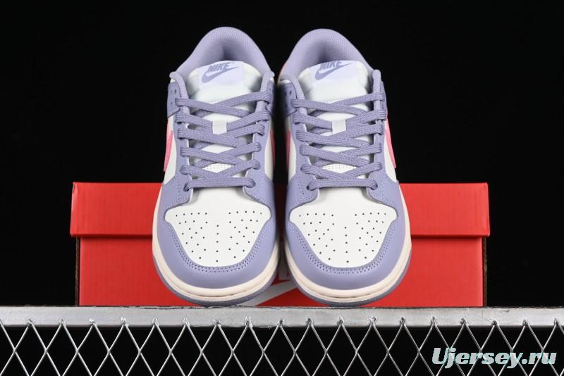 Nike SB Dunk Low White Blue Pink SB Shattered Backboard Casual Skate Shoes - DD1503-500