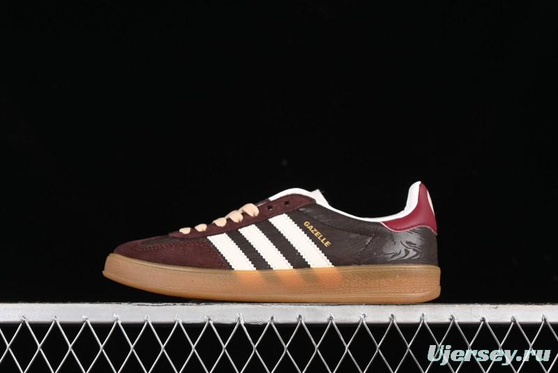 Adidas Originals Gazelle Indoor Retro Casual Anti-Slip Wear-Resistant Low-Top Sneakers - JP5671