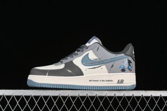 Nike Air Force 1'07 Low "Galuru" Digimon Themed Casual Sneakers - CJ0304-310
