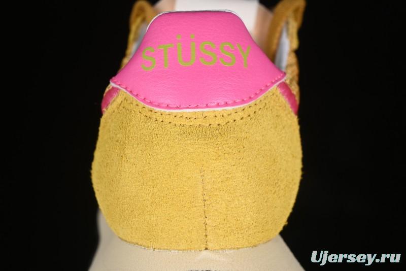 Stussy x Nike Roshe Run LD-1000 Comfortable Versatile Non-Slip Durable Waffle Low-Top Casual Running Shoes - FQ5369-700