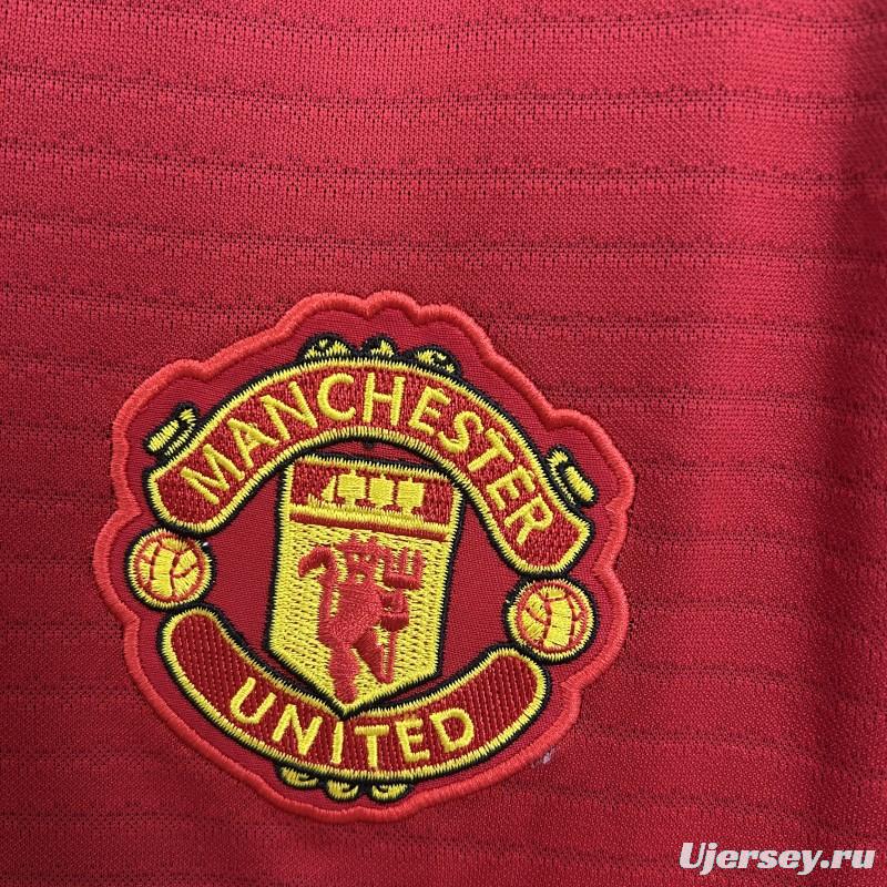 18/19 Retro Manchester United Home Jersey