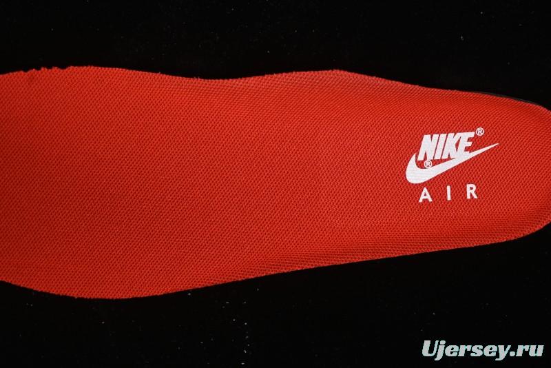 Nike Air Force 1 '07 Low Comme des Garcons Collaboration - Off-White Red Line Low-Top Casual Sneakers - KK3333-001