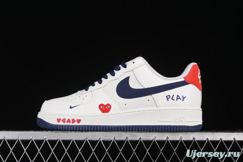 Nike Air Force 1 '07 Low CDG Play Sneakers - KK1988-001