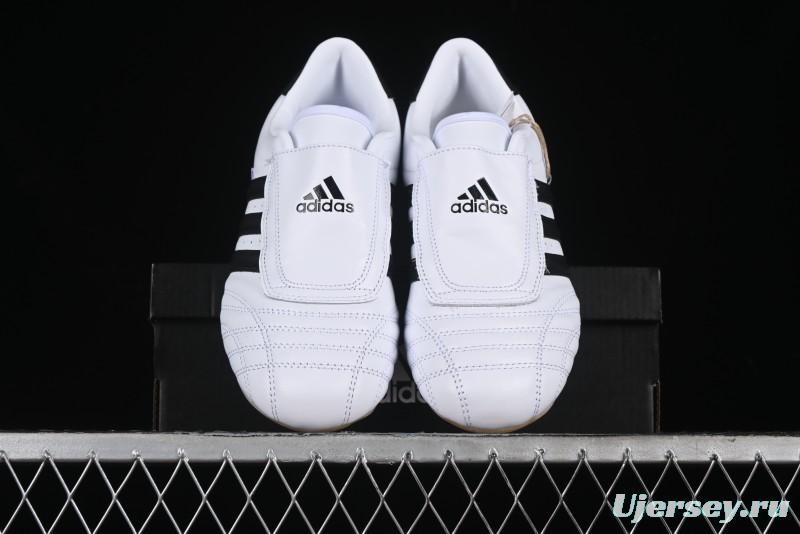 Adidas Originals Taekwondo Low-Top Training Shoes with Full-Grain Leather Wrap Comfortable Anti-Slip Durable - JQ4774