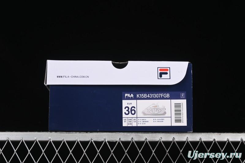 Fila Kids Non-Slip Wear-Resistant Thick Sole Casual Running Shoes - K15B431307FGB