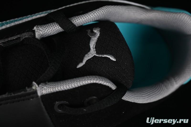 Puma Sparco Future Round Toe Lace-Up Leather Fabric Low-Top Lifestyle Casual Shoes - 308155-01