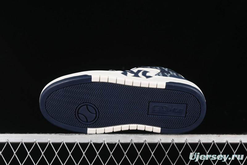 MLB Chunky Liner New York Yankees Lightweight Platform Sneakers with 6cm Height Increase - 3ASXCDN3N50NYD