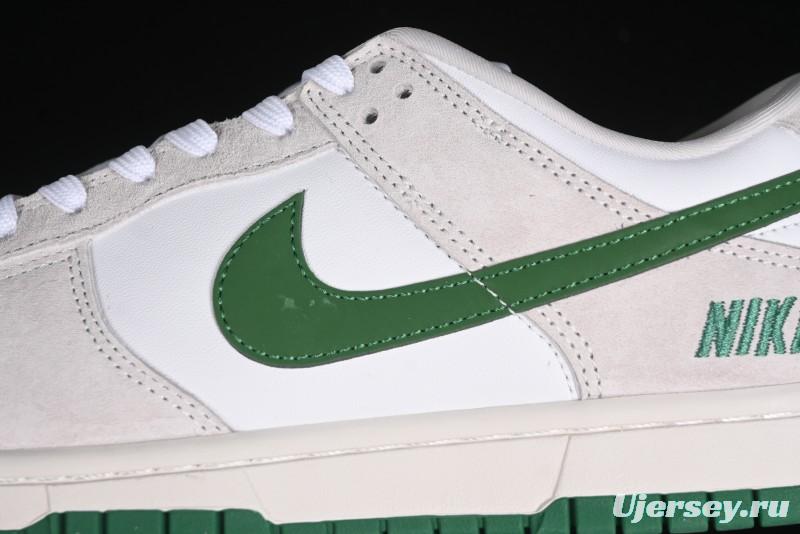 Nike SB Dunk Low Anniversary Customized Casual Sneakers with Green Swoosh - KK1888-013