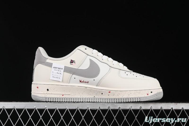 Nike Air Force 1 '07 Low Halloween Edition "Mercury Spider" Casual Sneakers - FB1893-333