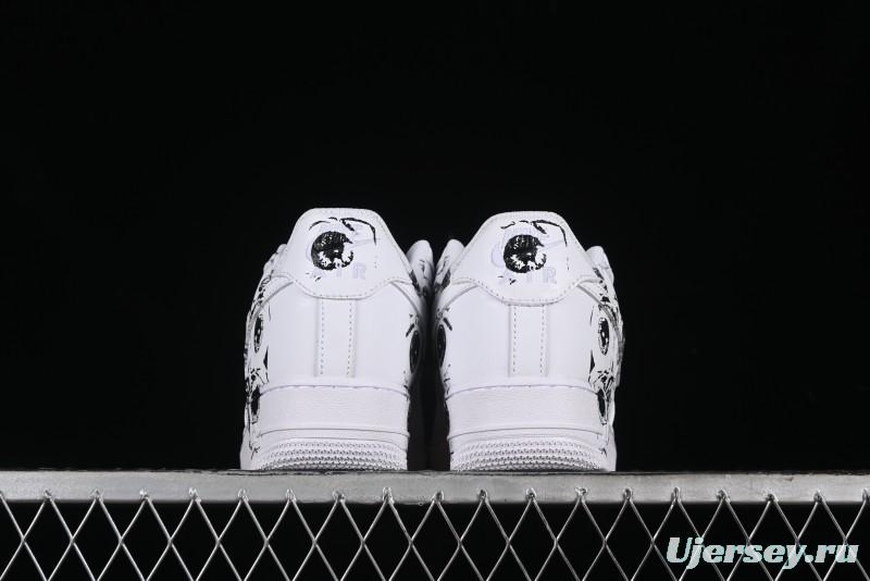 Comme des Garcons Shirt x Supreme x Nike Air Force 1 '07 Low Top Casual Sneakers - 923044-100