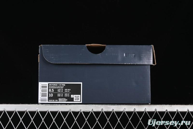 Nike Air Force 1 Low Casual Sneakers with Full-Length Air Cushion - HJ9128-100